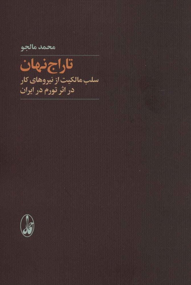 تاراج نهان (سلب مالکیت از نیروهای کار در اثر تورم در ایران)(كد ناشر : 180)